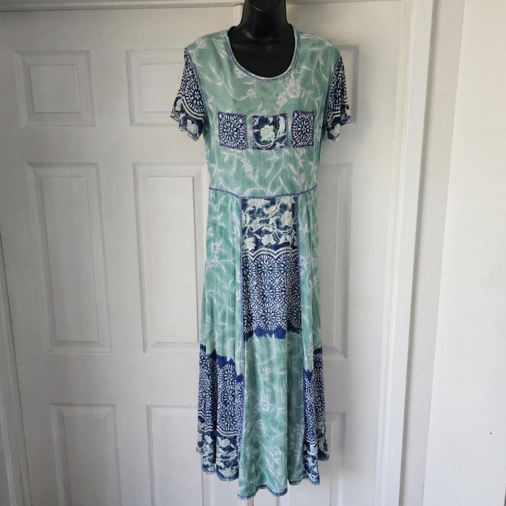 Beachy boho mermaid siren core womens maxi dress - Picture 2 of 6